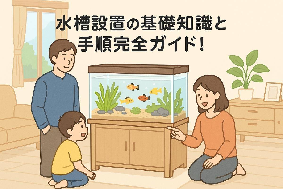 水槽設置の基礎知識と手順完全ガイド！家庭の安全な置き場所と費用比較 