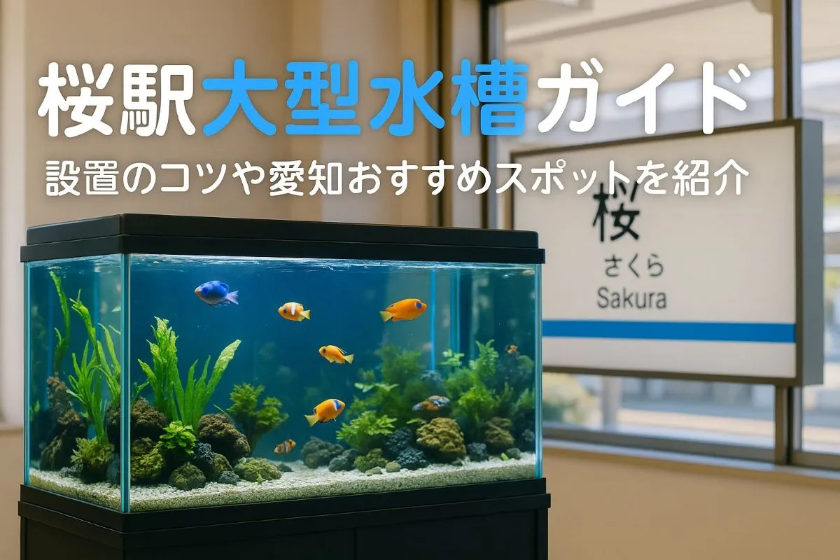 桜駅周辺での大型水槽の選び方と設置ポイント完全ガイド！愛知おすすめスポットや価格相場も解説