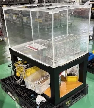 26/03/16　株式会社  川本製作所　アクリル実験水槽を納入いたしました。